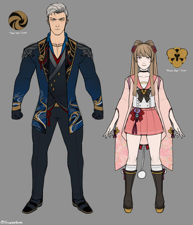 Oriental Character Designs